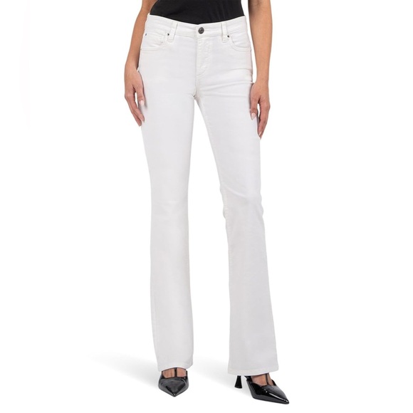 KUT from the Kloth Women's Petite Karen Baby Bootcut in Corduroy Size 14P - Picture 1 of 12